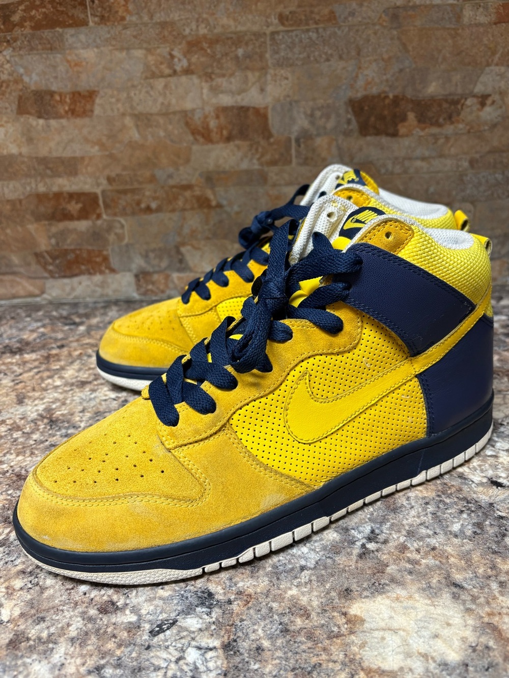 Nike Dunk Hi 2008 Golden State Warriors 317982-771 Size 10